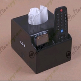 Tissue Box Hidden HD 1280x720P Pinhole Spy Camera 16GB(Motion Detection)